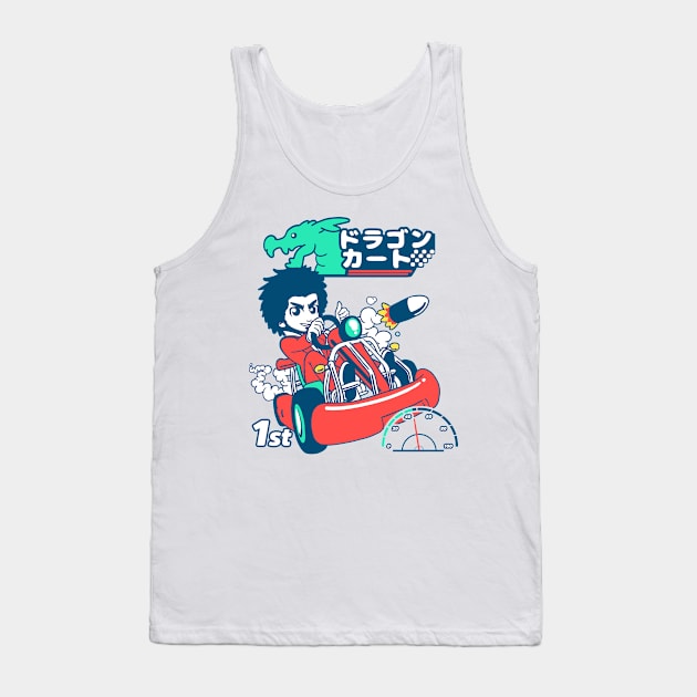 Ichiban Dragon Kart Tank Top by fitasartwork